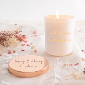Personalised Message Scented Candle, 5 of 7