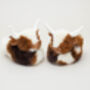 Longhorn Cow Baby Newborn Slippers, Boxed, thumbnail 2 of 8
