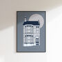Personalised House Illustration Print, A Home Portrait, thumbnail 6 of 7
