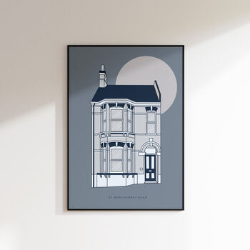 Personalised House Illustration Print, A Home Portrait, 6 of 7