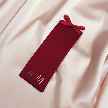 Personalised Silk Bookmark, 2 of 12