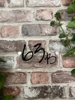 Personalised Acrylic House Number, 4 of 6