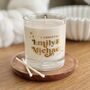First Christmas Personalised Candle, thumbnail 2 of 2