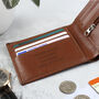 Gifts For Men Personalised Leather Wallet For Him, thumbnail 7 of 10