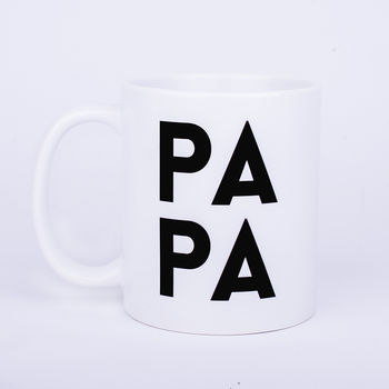 'Papa' Ceramic Mug, 4 of 8