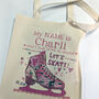 Personalised Love To Ice Skate Bag, thumbnail 8 of 9