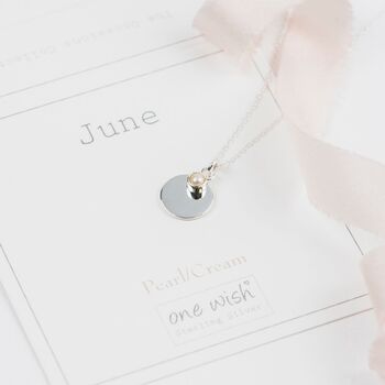 May Birthstone Initial Sterling Silver Necklace, 12 of 12