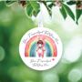 Personalised Cute Child Bunny Rainbow Decoration, thumbnail 2 of 2