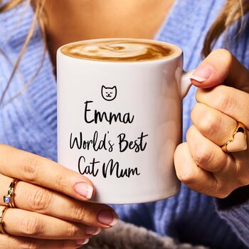 Personalised Cat Mum Mug, 2 of 2