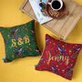 Personalised Quality Cushion, Cotton Anniversary Gift, thumbnail 1 of 7