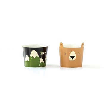 Adventure Bear Party Food Cups X 50, 2 of 2