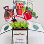 Gardening Themed 3D Birthday Card, thumbnail 2 of 9