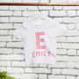 Personalised Initial Baby Grow, thumbnail 3 of 9