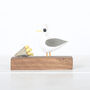 Seagull With His Chips On Block, thumbnail 1 of 2