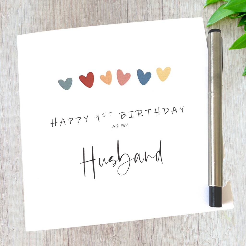 diy birthday cards for husband
