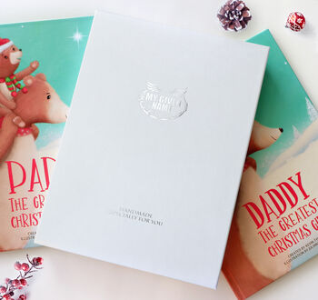 Personalised Christmas 'Greatest Gift' Daddy Book, 11 of 12