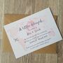 Watercolour Travel Themed Wedding Change The Date Card, thumbnail 2 of 4
