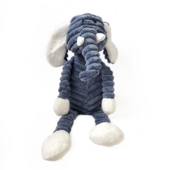 Elephant Corduroy Soft Toy, 2 of 3