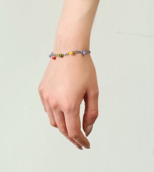 Millefiori Charm Bracelet, 6 of 8