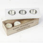 Personalised Classic Triple Tea Light Box Tealight Hold, thumbnail 5 of 12
