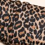 Leopard Print Velvet Jewellery Roll, thumbnail 2 of 4