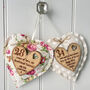 29th Furniture Anniversary Personalised Heart, thumbnail 3 of 4