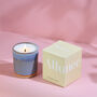Handmade Rose Ceramic Soy Candle, thumbnail 1 of 5