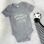 Guess What?! Pregnancy Announcement Babygrow, thumbnail 4 of 8