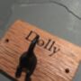 Personalised Barrel Stave Dog Lead Hook, thumbnail 4 of 5