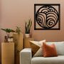 Abstract Circular Wall Art Wooden Home Decoration, thumbnail 4 of 10