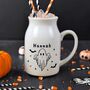 Personalised White Halloween Ghost Jug, thumbnail 4 of 4