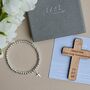 Personalised First Holy Communion Bracelet And Token, thumbnail 1 of 3