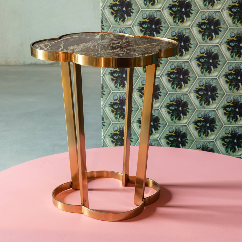 Bold Monkey It's Marblelicious Side Table, 1 of 4