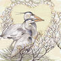 'Two Herons In Nest' Print, thumbnail 3 of 3