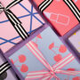 Pink And White Striped, Grosgrain Ribbon, thumbnail 4 of 4