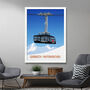 Garmisch Ski Resort Poster, thumbnail 2 of 6