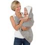 Personalised Cuddledry 'Handsfree' Hooded Baby Towel, thumbnail 2 of 7