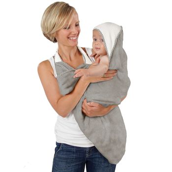 Personalised Cuddledry 'Handsfree' Hooded Baby Towel, 2 of 7