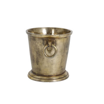 Cristal Wine/Champagne Cooler Antique Bronze, 4 of 5