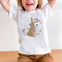 Personalised Easter Bunny T Shirt With Boy Or Girl Name, thumbnail 8 of 9