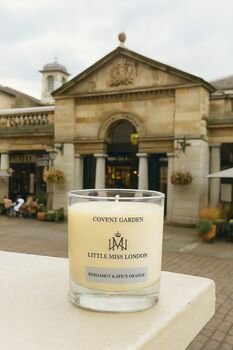 Little Miss Covent Bergamot And Spicy Orange Scented Candle, 3 of 5