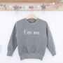 I Am One, Customised Birthday Jumper, thumbnail 5 of 9