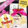 Birthday Cake Fragranced 16th Personalised Birthday Card, thumbnail 4 of 7