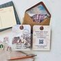 Luggage Tag Save The Date Sorrento, thumbnail 2 of 5