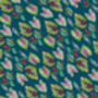 Teal Mixed Houseplants Giftwrap X Two Sheets, thumbnail 2 of 2
