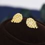 Sterling Silver Puffer Fish Stud Earrings, thumbnail 7 of 11