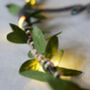 Mr And Mrs Fairy Light Leaf Heart Sign Wedding Gift, thumbnail 2 of 5
