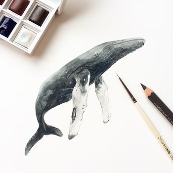 'Whale Of A Time' Print, 3 of 3