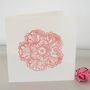 Hand Painted Dahlia Floral Mug, thumbnail 5 of 5