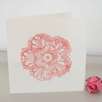 Hand Painted Dahlia Floral Mug, 5 of 5